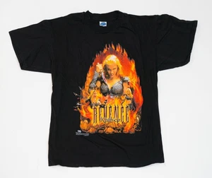 T-shirt promozionale vintage anni 90 XENA Warrior Princess Callistos Revenge L Villain - Foto 1 di 15