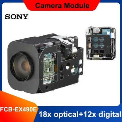 SONY NTSC FCB-EX490E 18x Optical Standard Definition Module Cameras Block 550TVL - Image 1 of 4