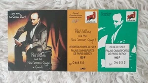 PHIL COLLINS Complete Unused Ticket Stub Bercy Paris France 20 APRIL '90 Genesis - Picture 1 of 2