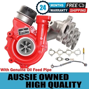 GEN1 High Flow Turbo+Oil Feed Pipe For Nissan Navara NP300 D23 YS23DDT 2.3L - Picture 1 of 18