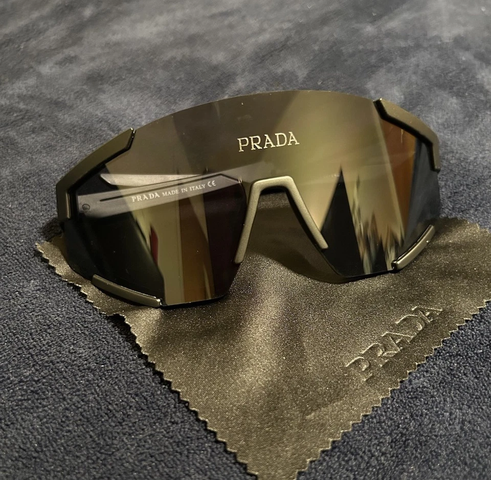 Солнцезащитные очки PRADA Linea Rossa Imnavid в оригинальной упаковке (совершенно новые) черные - Изображение 1 из 4