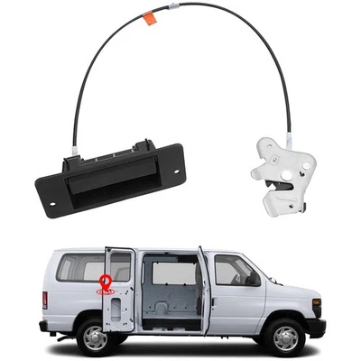 Right Side Door Handle for Ford E150/E250/E350 1992-2009 - Easy Install - Imagem 1 de 4