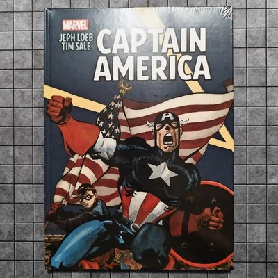 Jeph Loeb Tim Sale: Captain America Gallery Edition Oversized Hardcover - SEALED - Image 1 of 2