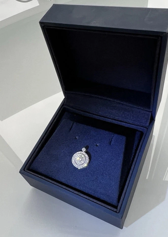 Pingente de colar Hali de ouro branco 18k com diamante natural Simon G - Imagem 1 de 4