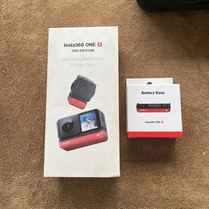 Insta360 ONE R 360 Edition Camera 2 New Batteries - Picture 1 of 7