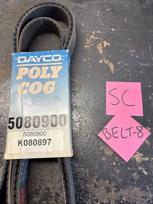Cinturón Dayco Serpentine para Ford Thunderbird 89-91 1993 3,8 L supercargador 5080900 Foto 1 de 2