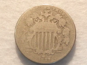 1882 shield nickel five cent us coin - Picture 1 of 2