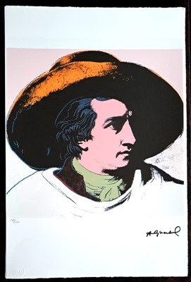 Andy Warhol -57x38  - Limitierte Auflage Nr. 100/100 - Bild 1 von 4
