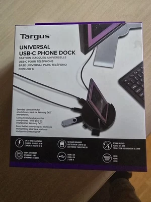 TARGUS UNIVERSAL USB C Phone Dock Docking Station / 6 Ports - Bild 1 von 2
