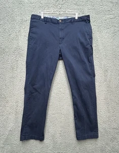 Tommy Bahama Boracay Chinohose Herren 38x30(38x29) blau marine vorne flach Stretch " - Bild 1 von 12