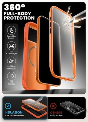 Capa protetora de tela vidro temperado i-Blason para iPhone 17 PRO MAX 6,9" - Imagem 1 de 4