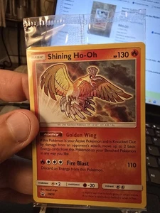 Shining Ho-Oh #SM70 Black Star PROMO Holo Foil SEALED Sun Moon Pokemon Card TCG - Picture 1 of 4