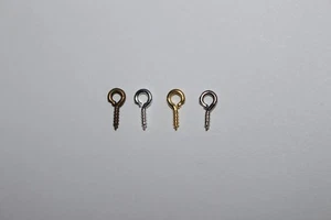 200 œillets,tiges vis pate fimo ou objets polystyrène (8x4mm): couleur au choix - Picture 1 of 12