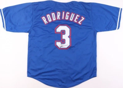 Alex Rodriguez Signed Texas Rangers Jersey (JSA) 696 Home Runs / 14xAll Star - Image 1 of 4
