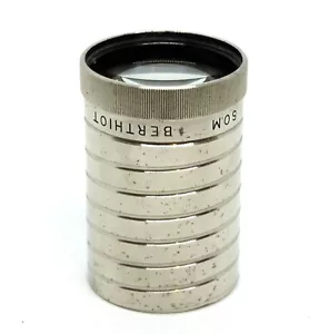 RARE SOM BERTHIOT PROJECTION LENS 105 mm F2.8 Made in France GOOD condition - Picture 1 of 4
