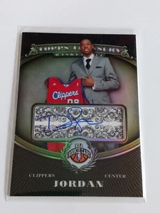 2008-09 Topps Treasury DeAndre Jordan novato autógrafo refractor #139 automático de radiocontrol - Imagen 1 de 2