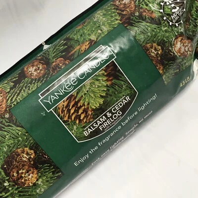 Yankee Candle bálsamo cedro leña chimenea perfumada 3 horas chimenea Foto 1 de 4