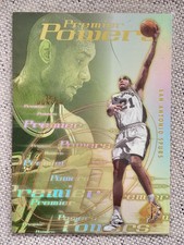 TIM DUNCAN 2000-01 UPPER DECK SP AUTHENTIC "PREMIER POWER" INSERT CARD #P7 RARE!