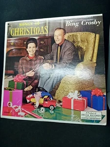 Bing Crosby Songs Of Christmas VG Vinyl LP - Picture 1 of 12
