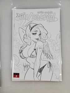 Un/sacred #3 (2020 Ablaze Comics) VARIANT B COVER - Picture 1 of 3