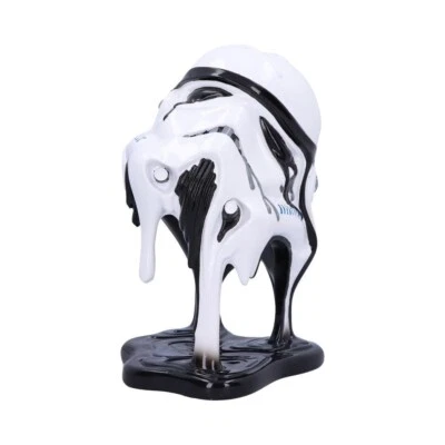 Stormtrooper Too Hot To Handle Melting Helmet Figurine Official Star Wars Nemesi - Immagine 1 di 4