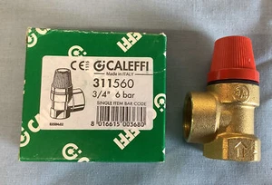 Altecnic Caleffi 6 Bar Pressure Reducing Valve, 3/4″ Female 311560 Boxed Brand - Picture 1 of 5