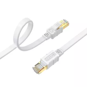 Cat8 Ethernet Cable 3ft High Speed Flat Internet Lan Cable 40gbps 2000mhz With G - Picture 1 of 9