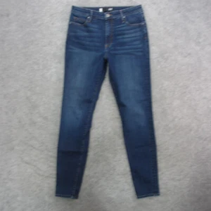 KUT Jeans Women's 10 Blue Dark Wash High Rise Toothpick Skinny Jeans - Picture 1 of 12