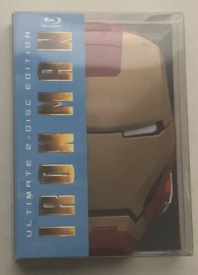 Iron Man (2-Disc Blu-ray, 2008) Target Exclusive Ultimate Edition OOP - Photo 1/4
