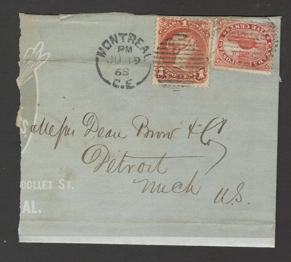 Incredible UN #15 & #22 1st Cents & Large Queen Combo, Montreal-Detroit See Desc - Image 1 of 4
