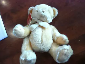 GUND Mohair Collection JUSTIN 12" Bear 9660 Limited Edition 411 VINTAGE $24 - Picture 1 of 4