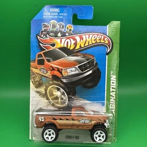 Ford F-150 Thrill Racers Beach 12 V5510-09AOC Hot Wheels 2012 HW Imagination - Imagen 1 de 12