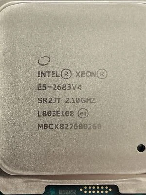 Intel Xeon E5-2683 V4 - 2.1 GHz - 16-core (SR2JT) Processor - Image 1 of 4