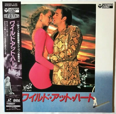 WILD AT HEART Laser Disc LD japan David Lynch Nicolas Cage Laura Dern w / OBI - Image 1 of 4