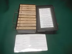 Vintage 1964 BELL SYSTEM Telephone Lineman FIRST AID KIT with Most of Contents** - Picture 1 of 8