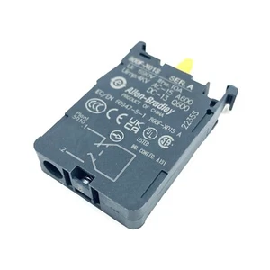 800F-X01S Allen Bradley Auxiliary Contact Block Self Monitoring,1 N.C, 22 Mm - Picture 1 of 4