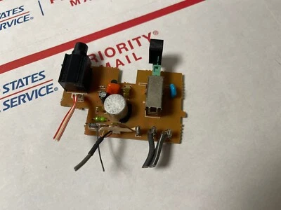 Carver td 1700 Cassette Deck - Interruptor de alimentación y placa de circuito Foto 1 de 4