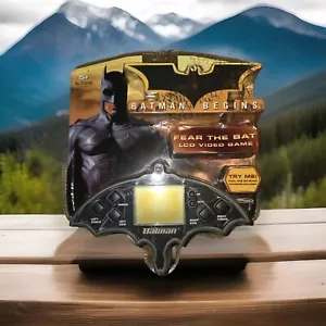 RARE New Batman Begins LCD Video Handheld Game Fear The Bat Techno Source 2005 - Picture 1 of 2