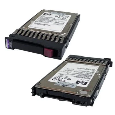 HP 300GB 2.5" 10k SAS HDD HotSwap Festplatte 493083-001mit Rahmen - Bild 1 von 4