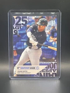 Juan Soto 2025 Topps Spring Training Grapefruit League New York Yankees Mets - Picture 1 of 2