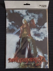 Devil May Cry 3 Dante's Awakening File Folders 5pc 8.5x12.25" New - Picture 1 of 3