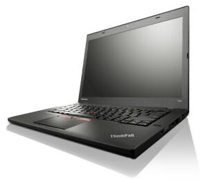 Lenovo ThinkPad T450 Laptop, 14" HD+ Screen, Intel i5-5300U, 16GB RAM, 256GB SSD
