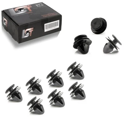 10x Türverkleidung Befestigung Clips für PEUGEOT 206 307 407 607  — 第 1/4 张图片