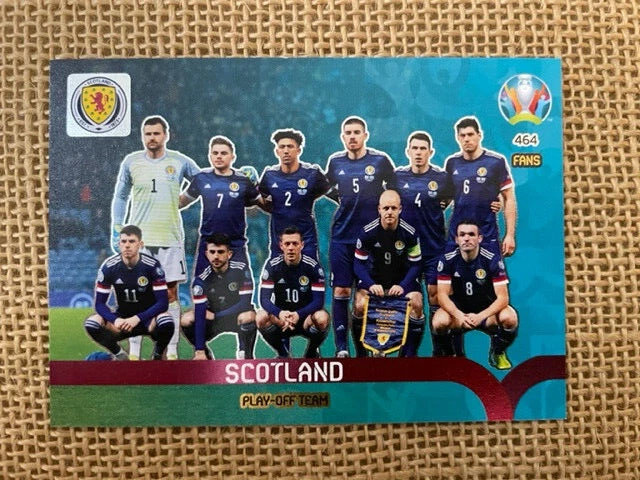ADRENALYN XL EURO 2020 - PLAY-OFF TEAM ECOSSE - N°464 - Photo 1/1
