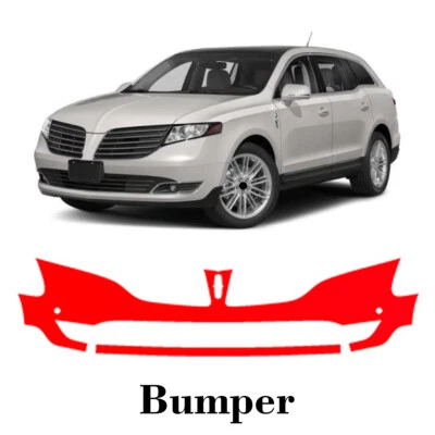 Película de protección de pintura PPF precortada para parachoques delantero para Lincoln MKT 2019 Foto 1 de 4
