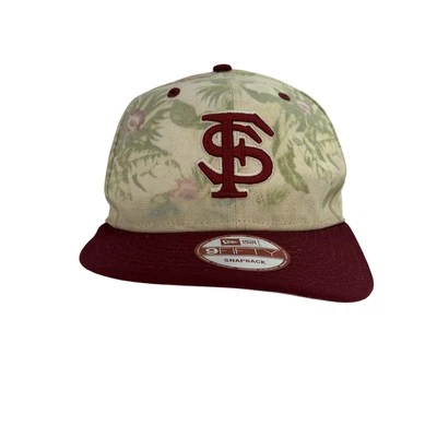 Бейсболка Florida State Seminoles бейсболка с застежкой сзади цветочный узор NCAA New Era - Изображение 1 из 4