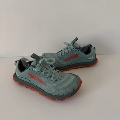 Altra Lone Peak 6 Womens Blue Trail Training Shoes 9.5 AL0A548E305 Comfort READ - Image 1 of 4