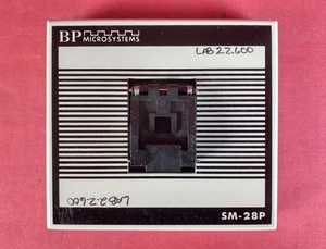 BP Microsystems SM28P Manual PLCC Socket Modules - Picture 1 of 3