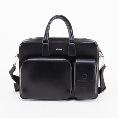 Maletín cargo Versace negro para hombre Foto 1 de 4