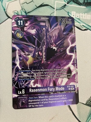 Rasenmon Fury Mode BT8-081 U FOIL Digimon CCG | Tournament Pack Vol.12 NM - Image 1 of 2